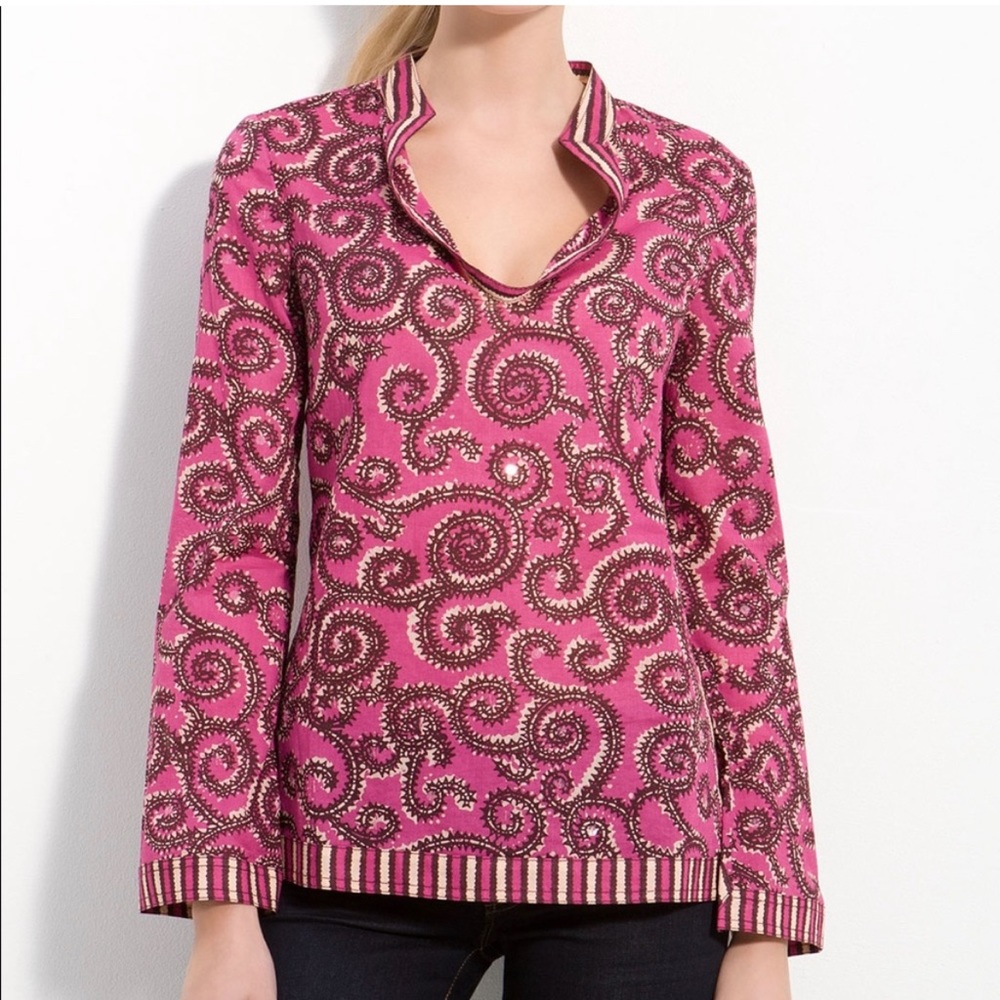 Tory Burch Stephanie Tunic, Great condition size 6